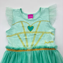 Load image into Gallery viewer, Girls Disney, Princess Jasmine party dress, marks back left skirt, FUC, size 6, L: 63cm