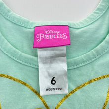 Load image into Gallery viewer, Girls Disney, Princess Jasmine party dress, marks back left skirt, FUC, size 6, L: 63cm
