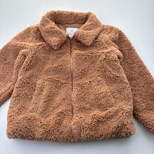 Load image into Gallery viewer, Girls Target, lined faux fur jacket / coat, EUC, size 6,  