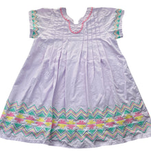 Load image into Gallery viewer, Girls Seed, embroidered cotton dress, EUC, size 9, L: 67cm