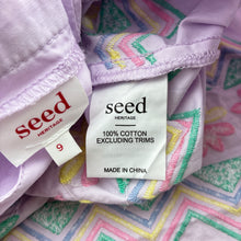 Load image into Gallery viewer, Girls Seed, embroidered cotton dress, EUC, size 9, L: 67cm