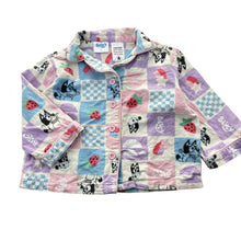 Load image into Gallery viewer, Girls Bluey, flannel cotton winter pyjama top, GUC, size 1,  