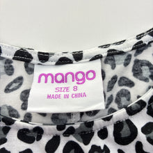 Load image into Gallery viewer, Girls Mango, lightweight stretchy animal print dress, EUC, size 8, L: 65cm
