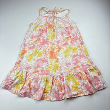 Load image into Gallery viewer, Girls C&amp;C California Kids, tie dyed summer dress, GUC, size 3, L: 50cm at front