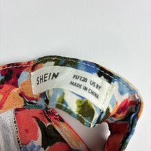 Load image into Gallery viewer, Girls SHEIN, lightweight floral sleeveless dress, EUC, size 8, L: 66cm