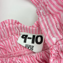 Load image into Gallery viewer, Girls Cotton On, striped cotton summer dress, GUC, size 9-10, L: 67cm