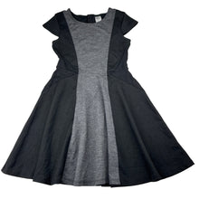 Load image into Gallery viewer, Girls Target, black &amp; grey dress, pilling, FUC, size 8, L: 66cm
