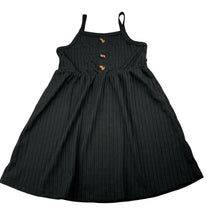 Load image into Gallery viewer, Girls black, lightweight dress, EUC, size 2-3, L: 53cm