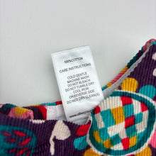 Load image into Gallery viewer, Girls Ollie's Place, colourful floral corduroy cotton dress, EUC, size 3, L: 51cm