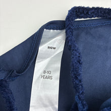 Load image into Gallery viewer, Girls Big W, navy velour &amp; tulle dress / costume, EUC, size 8-10, L: 71cm