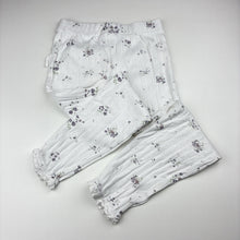 Load image into Gallery viewer, Girls Aster &amp; Oak, pointelle organic cotton pyjama pants / bottoms, GUC, size 5,  
