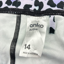 Load image into Gallery viewer, Girls Anko, cropped sports / activewear leggings, Inside leg: 55cm, EUC, size 14,  