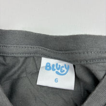 Load image into Gallery viewer, Unisex Bluey, cotton Halloween tee / top, EUC, size 6,  