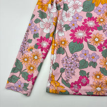 Load image into Gallery viewer, Girls Target, floral long sleeve rashie / swim top, GUC, size 4,  
