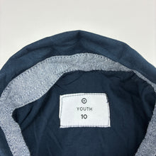 Load image into Gallery viewer, Boys Target, navy lightweight cotton long sleeve shirt, GUC, size 10,  