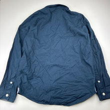 Load image into Gallery viewer, Boys Target, navy lightweight cotton long sleeve shirt, GUC, size 10,  