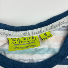 Load image into Gallery viewer, Boys WA Jacobs, cotton tee / top, FUC, size 6,  