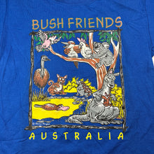 Load image into Gallery viewer, Unisex DAVRIC Australia, cotton tee / top, bush friends, EUC, size 4,  