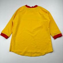 Load image into Gallery viewer, Unisex BETWEEN THE FLAGS, long sleeve rashie / swim top, EUC, size 4,  
