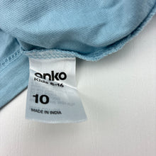 Load image into Gallery viewer, Boys Anko, blue cotton tee / top, EUC, size 10,  
