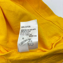 Load image into Gallery viewer, Unisex Anko, yellow cotton tee / top, EUC, size 10,  