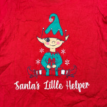 Load image into Gallery viewer, Unisex Lily &amp; Dan, cotton Christmas pyjama top, EUC, size 2,  