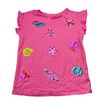 Load image into Gallery viewer, Girls Anko, soft feel cotton &amp; sequin tee / top, EUC, size 8,  