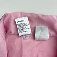 Load image into Gallery viewer, Girls Anko, pink satin pyjama shirt / top, EUC, size 7,  