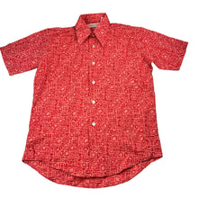 Load image into Gallery viewer, Boys PERMANENT PRESS, vintage short sleeve shirt, EUC, size 12,  
