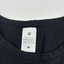 Load image into Gallery viewer, Girls Target, stretchy organic cotton blend tee / top, EUC, size 14,  