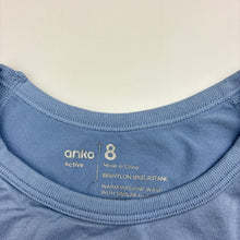 Load image into Gallery viewer, Girls Anko, stretchy cropped sports / activewear top, EUC, size 8,  