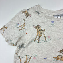 Load image into Gallery viewer, Girls Disney, Bambi cotton pyjama tee / top, EUC, size 8,  