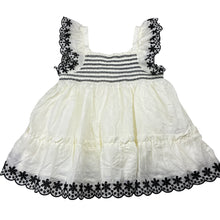 Load image into Gallery viewer, Girls MAX STUDIO, lined broderie trim cotton top, EUC, size 4,  