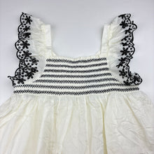 Load image into Gallery viewer, Girls MAX STUDIO, lined broderie trim cotton top, EUC, size 4,  