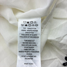 Load image into Gallery viewer, Girls MAX STUDIO, lined broderie trim cotton top, EUC, size 4,  