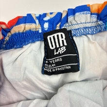 Load image into Gallery viewer, Girls OTR LAB, lined colourful cotton top, EUC, size 4-5,  