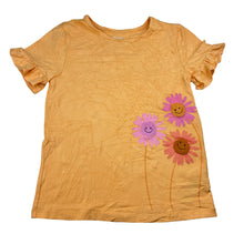 Load image into Gallery viewer, Girls Pekkle, stretchy tee / top, flowers, EUC, size 7,  
