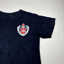 Load image into Gallery viewer, Boys FRNSW, navy cotton tee / top, no size, armpit to armpit: 33cm, FUC, size 4-5,  