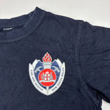 Load image into Gallery viewer, Boys FRNSW, navy cotton tee / top, no size, armpit to armpit: 33cm, FUC, size 4-5,  
