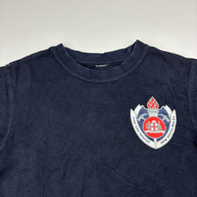 Load image into Gallery viewer, Boys FRNSW, navy cotton tee / top, no size, armpit to armpit: 33cm, FUC, size 4-5,  