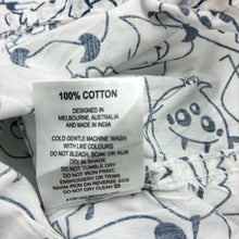 Load image into Gallery viewer, Boys Milkshake, lightweight cotton short sleeve shirt, monsters, EUC, size 6,  