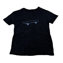Load image into Gallery viewer, Boys Anko, black cotton tee / top, skateboard, EUC, size 3,  