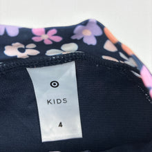 Load image into Gallery viewer, Girls Target, floral long sleeve swin one-piece, EUC, size 4,  