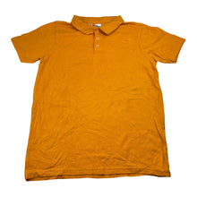 Load image into Gallery viewer, Unisex Anko, gold cotton school polo shirt, EUC, size 10,  