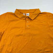 Load image into Gallery viewer, Unisex Anko, gold cotton school polo shirt, EUC, size 10,  