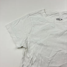 Load image into Gallery viewer, Unisex Anko, white cotton tee / top, EUC, size 10,  