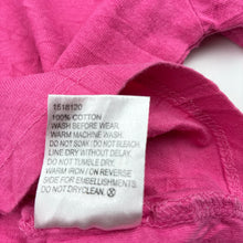 Load image into Gallery viewer, Girls Mango, pink cotton tee / top, GUC, size 2,  