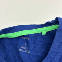 Load image into Gallery viewer, Boys Favourites, cotton singlet / tank top, dinosaur, EUC, size 1,  
