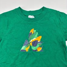 Load image into Gallery viewer, Unisex RABBIT SKINS, green cotton tee / top, EUC, size 2,  