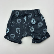 Load image into Gallery viewer, Unisex Target, stretchy shorts, elasticated, lions, EUC, size 000,  